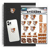 Multi-Design BGSU Sticker Sheet