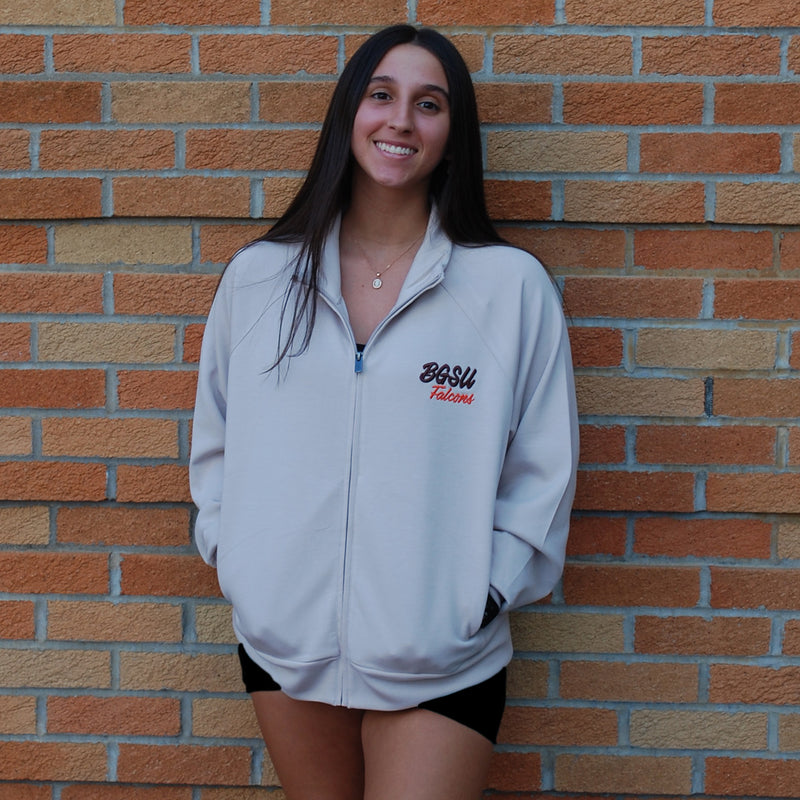 League Ladies BGSU Falcons Monterey Full Zip
