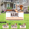 Happy Birthday Custom Yard Sign