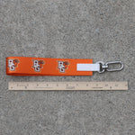 Jardine Peekaboo Oversized Strap Keychain Orange
