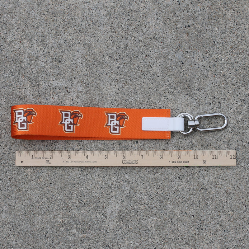 Jardine Peekaboo Oversized Strap Keychain Orange