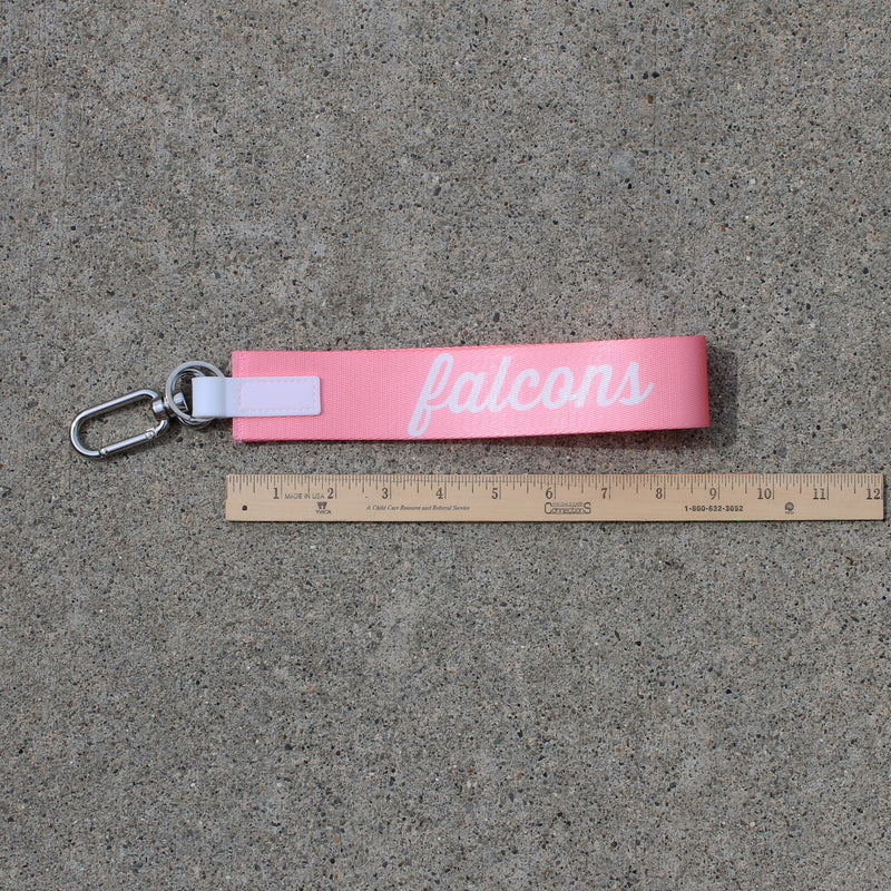 Jardine BGSU Falcons Oversized Strap Keychain Pink