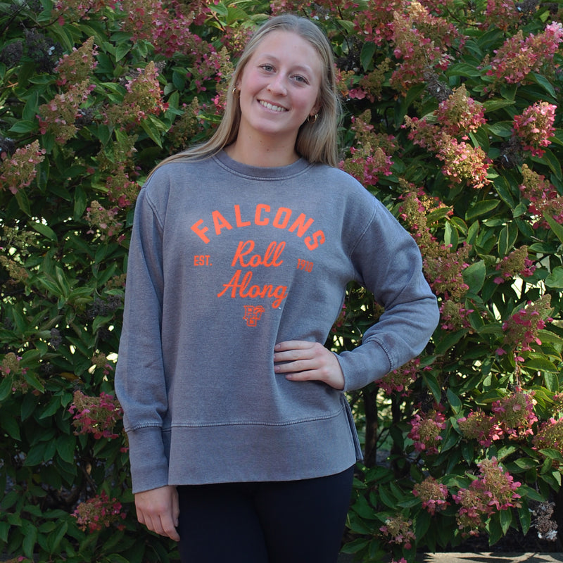 Ouray Ladies Falcons Roll Along Fleece Crew