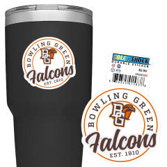 CDI Durable B.G. Falcons Circle Sticker